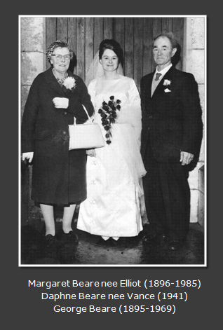 Daphne and George Beare Wedding 1967