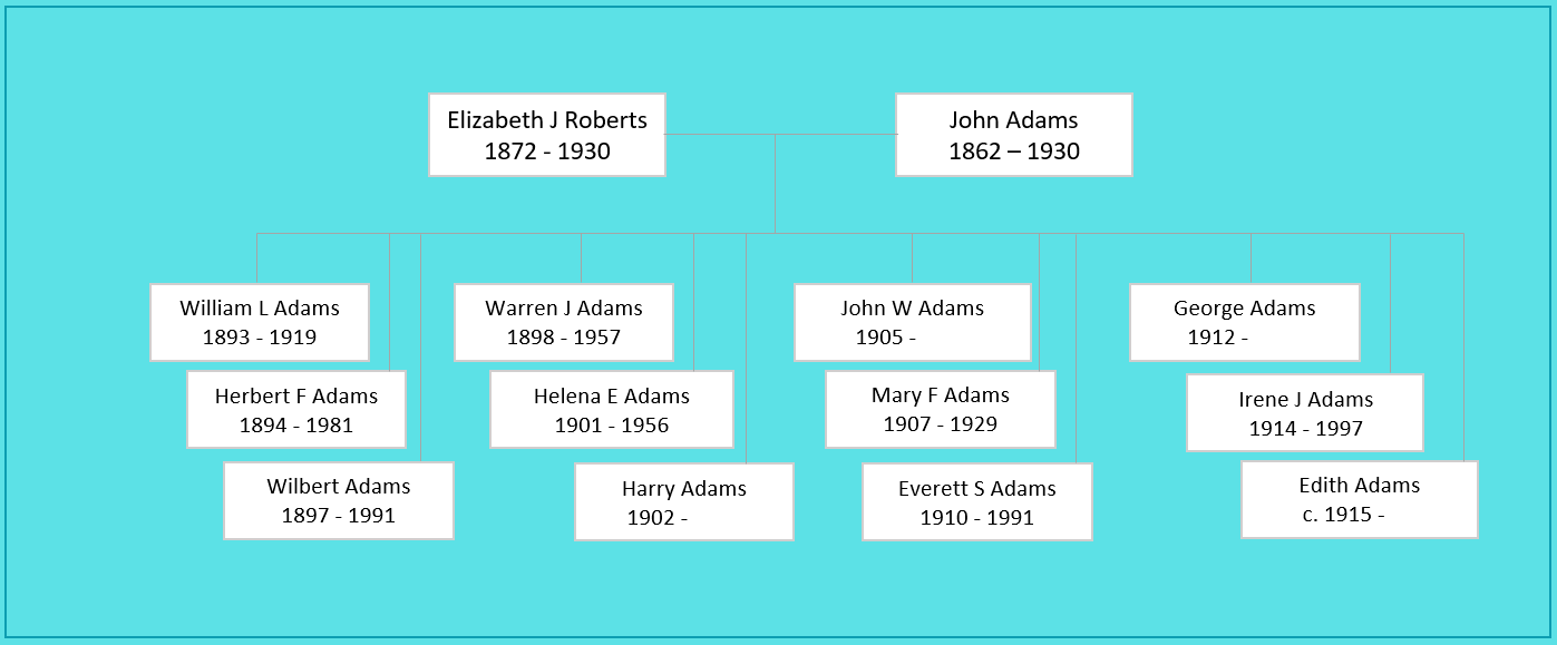 Elizabeth J Roberts Family