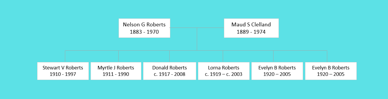 Nelson G Roberts Family
